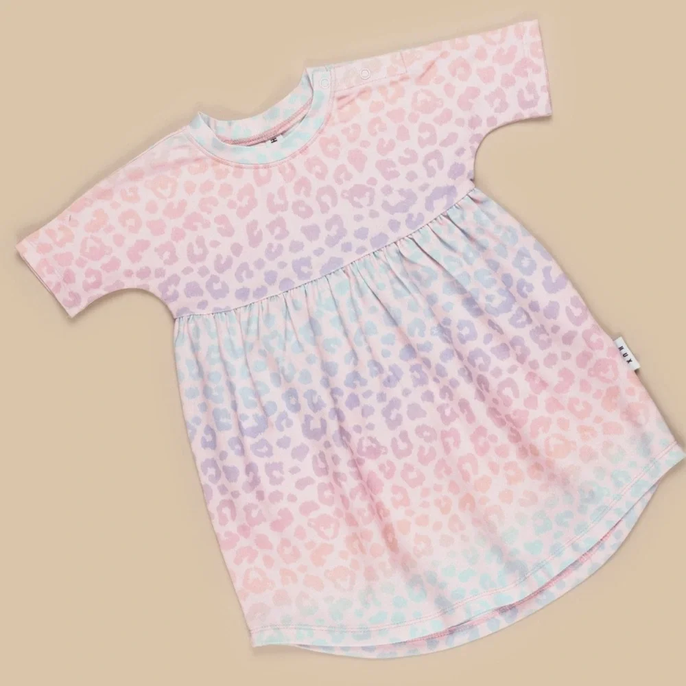 Huxbaby Rainbow HUX Swirl Dress